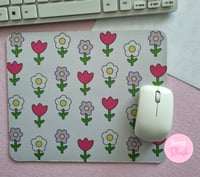 Image 1 of Kawaii Flowers Mousepad