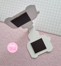 Image 2 of Kawaii Pink Toaster with Toast Magnetic Bookmark