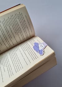 Image 3 of Celestial Kawaii Kitty Magnetic Bookmark