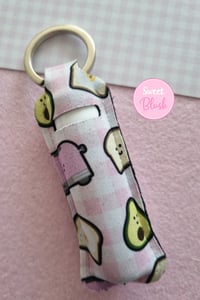 Image 4 of Kawaii Food Lipbalm Holder Keychain