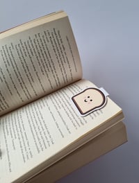 Image 3 of Kawaii Toast Magnetic Bookmark