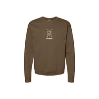 TV Man Crewneck - Brown