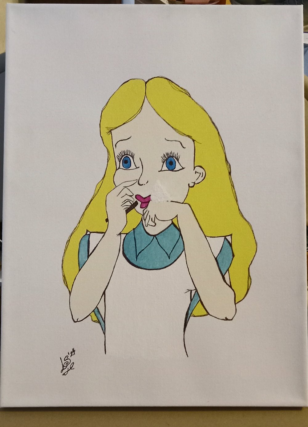 Image of "Alice in White Wonderland!"