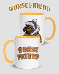 Image 1 of Worst Friend | Coloured Portrait Mug