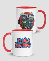 Image 1 of I've Got Your Back | Coloured Mug