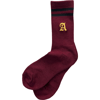 SOCKS MAISON MÈRE BURGUNDY/BLACK