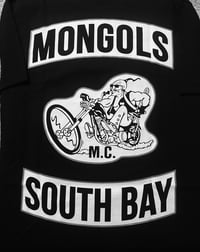 Image 3 of MONGOLS SOUTH BAY SOFT PATCH SHORT SLEEVE