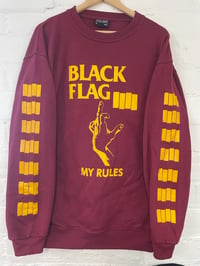 Image 3 of Black Flag - My Rules Sweaters