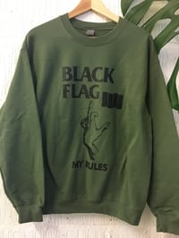 Image 4 of Black Flag - My Rules Sweaters