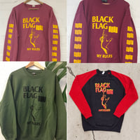 Image 1 of Black Flag - My Rules Sweaters