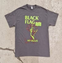 Image 5 of Black Flag - My Rules T-Shirts