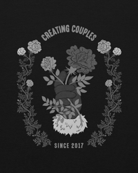 Image 5 of Creating Couples | Grey Unisex Hoodie