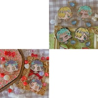 Image 2 of wanpi mimi - one piece chibi head pins [in hand]