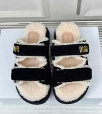 Image 11 of CD Fur Sandals