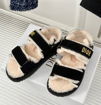 Image 5 of CD Fur Sandals