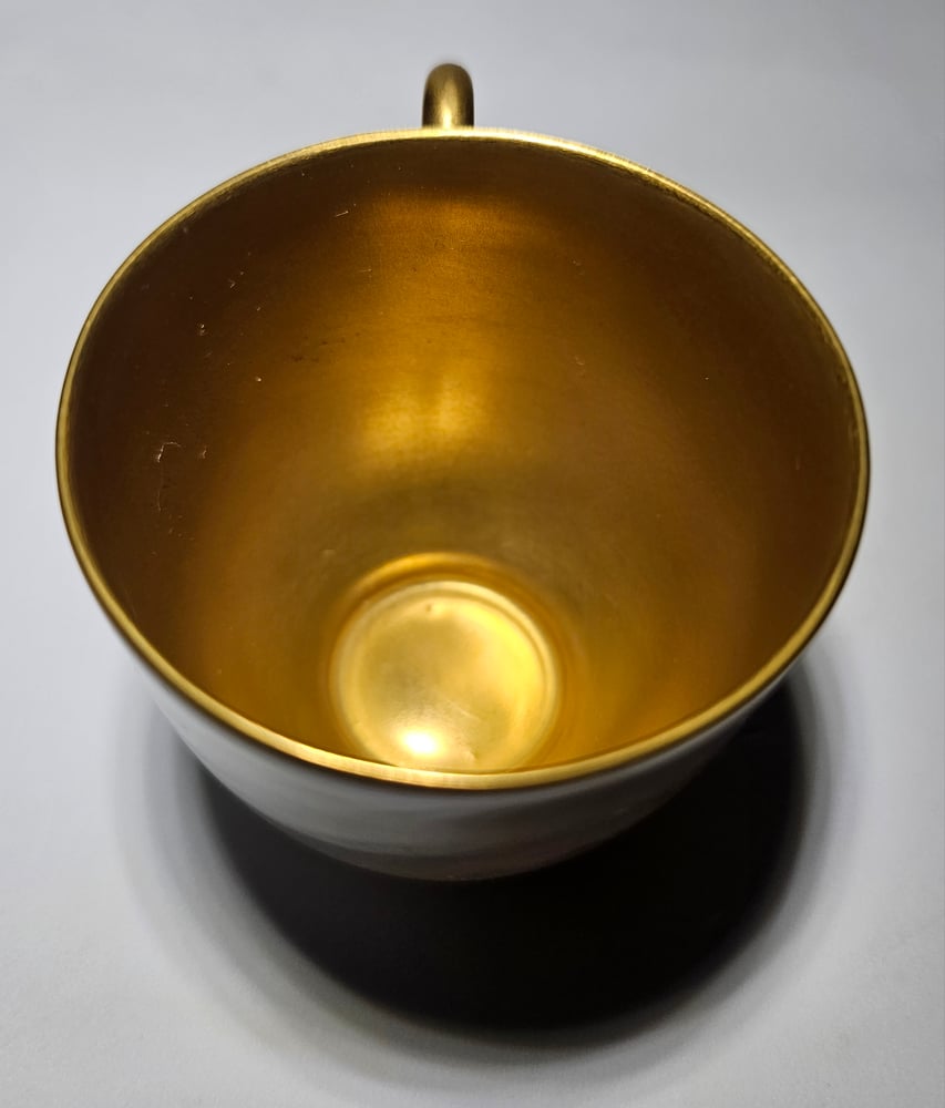 Image of Royal Worcester Coffee Cup and Saucer – Stinton #1