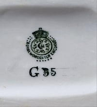 Image 9 of Royal Worcester rectangular shaped reticulated pot pourri and cover