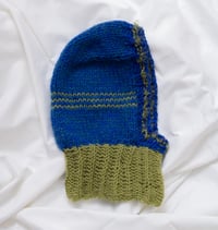 Image 2 of Knit Balaclava in Blue