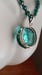 Image of 111 CARAT AQUAMARINE PENDANT SET IN STERLING SILVER WITH TIBETAN SILVER SPACERS