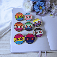 Image 1 of Kitty Pride Pins