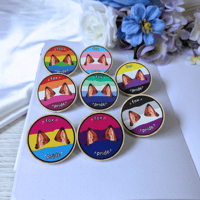 Image 2 of Fox Pride Pins