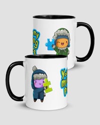 Image 1 of You're My Missing Piece | Green Text Mug