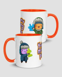 Image 1 of You're My Missing Piece | Purple Text Mug 