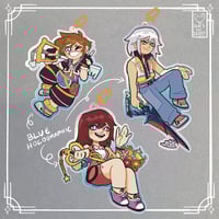 Image 1 of [KINGDOM HEARTS] - Keychains, Sora, Riku and Kairi