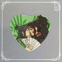 Image 2 of [MXTX books] - Hualian, Wangxian, Bingqiu, Beefleef - buttons