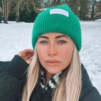 Image 3 of Green Beanie