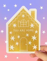 Carte You are Home - A5 découpé