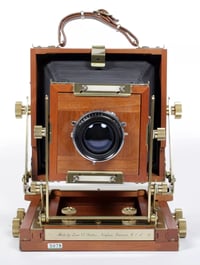 Image 2 of Zone VI "Newfane" 4X5 Camera + 150mm + 210mm Lenses + Holders + FILM #5078