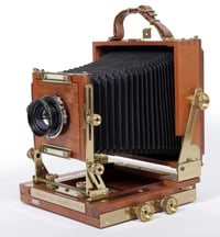 Image 3 of Zone VI "Newfane" 4X5 Camera + 150mm + 210mm Lenses + Holders + FILM #5078