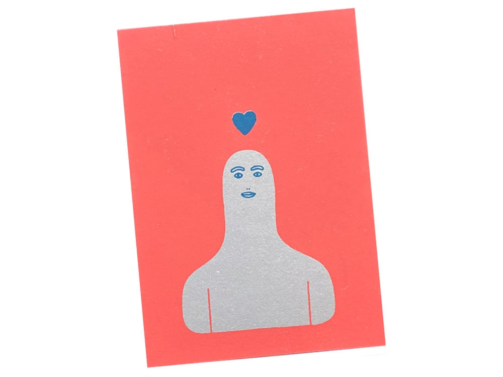 Image of POSTKARTE Denk an dich