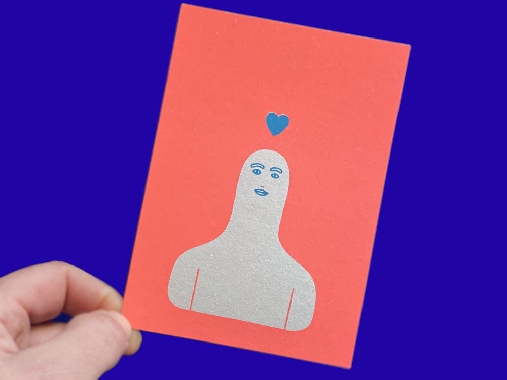Image of POSTKARTE Denk an dich