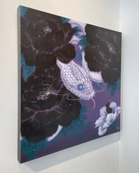 Image 4 of 'The Sage' 1/1 Embellished Canvas Wrap