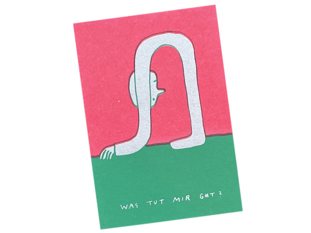 Image of POSTKARTE Was tut mir gut?
