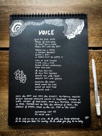 Image 4 of For Kickstarter Backers ONLY - Handwritten Lyrics