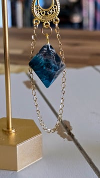 Image 4 of Tempest Treasures - ocean inspired dice earrings 