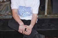 Image 2 of Feel the Whisper tee - white