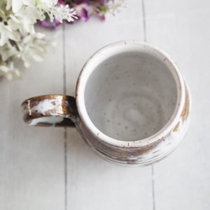 Image of Rustic Love Mug, Gorgeous Earthy Mug with Love Heart, 14 Ounce, Made in USA