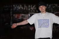 Image 4 of Feel the Whisper tee - white