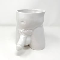 Seconds - Balls Out Locker Room Planter Cock Down (White)