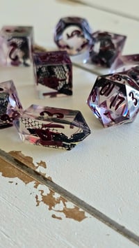 Image 3 of Laudna - Critical Role inspired extended polyhedral dice set 