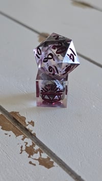 Image 4 of The Circus - night circus inspired d6/d20 pair