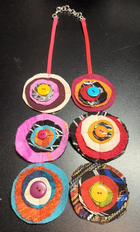 Image of "breast plate" circles