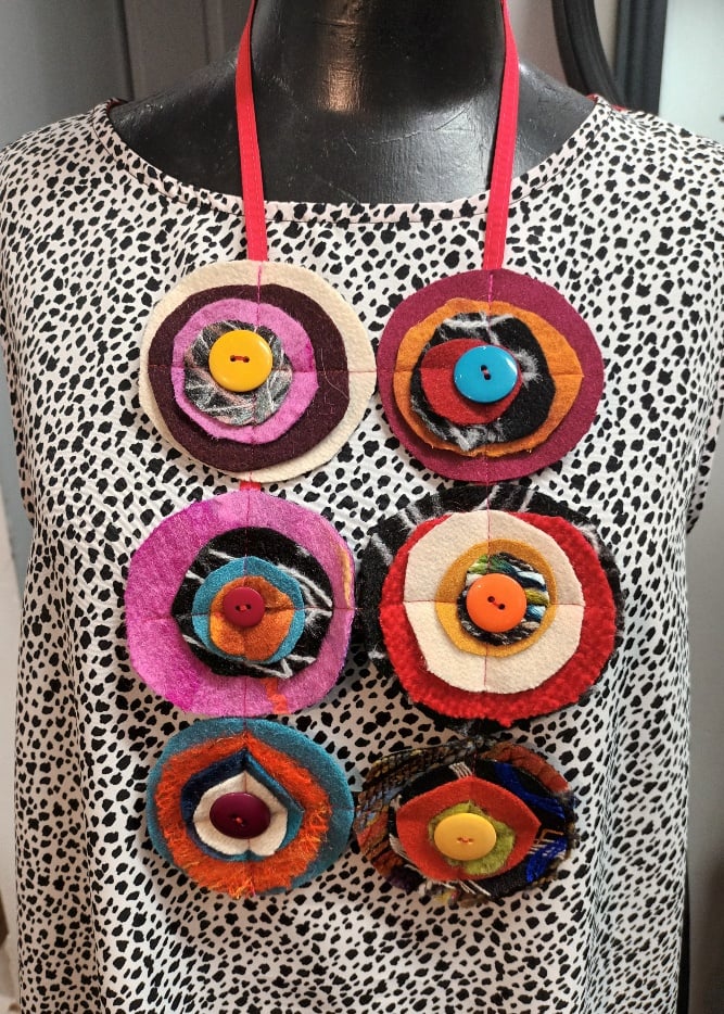 Image of "breast plate" circles