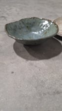 Oval plate with small bowl set