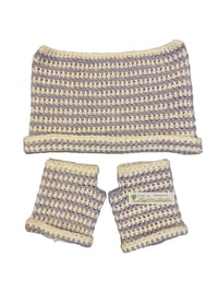 Image 2 of Cat Ear Beanie & Glove Combo