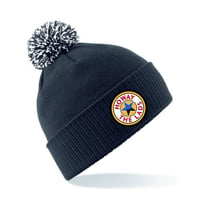 HOWAY THE LADS BOBBLE HAT - BLACK